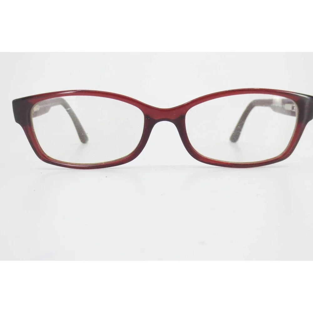 Armani Exchange AX 3017 8118 Burgundy Wine Rectangular Eyeglasses 52-16-135
